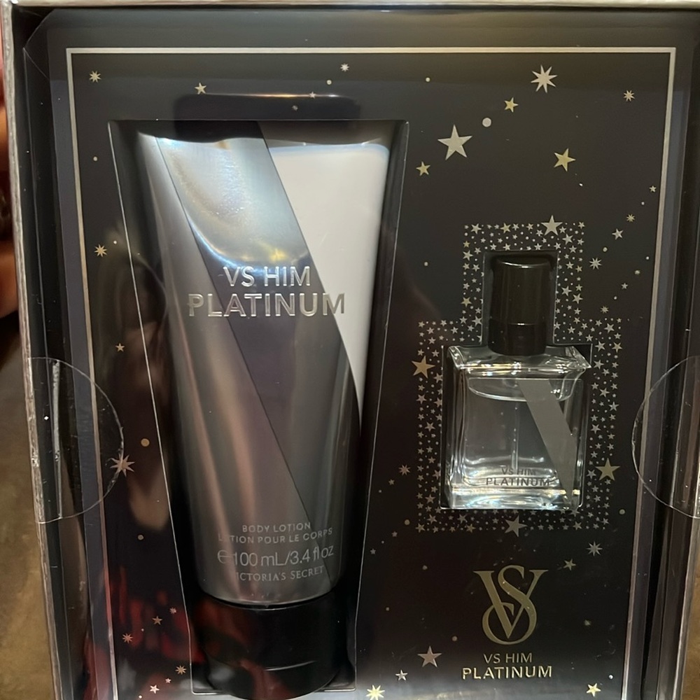 NIB Victoria’s Secret Him Platinum Mini Fragrance Duo